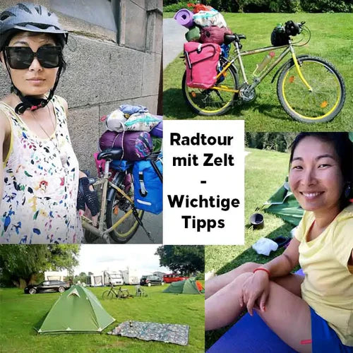 Radtour mit Zelt Blog Fahrradfahren Bikepacking