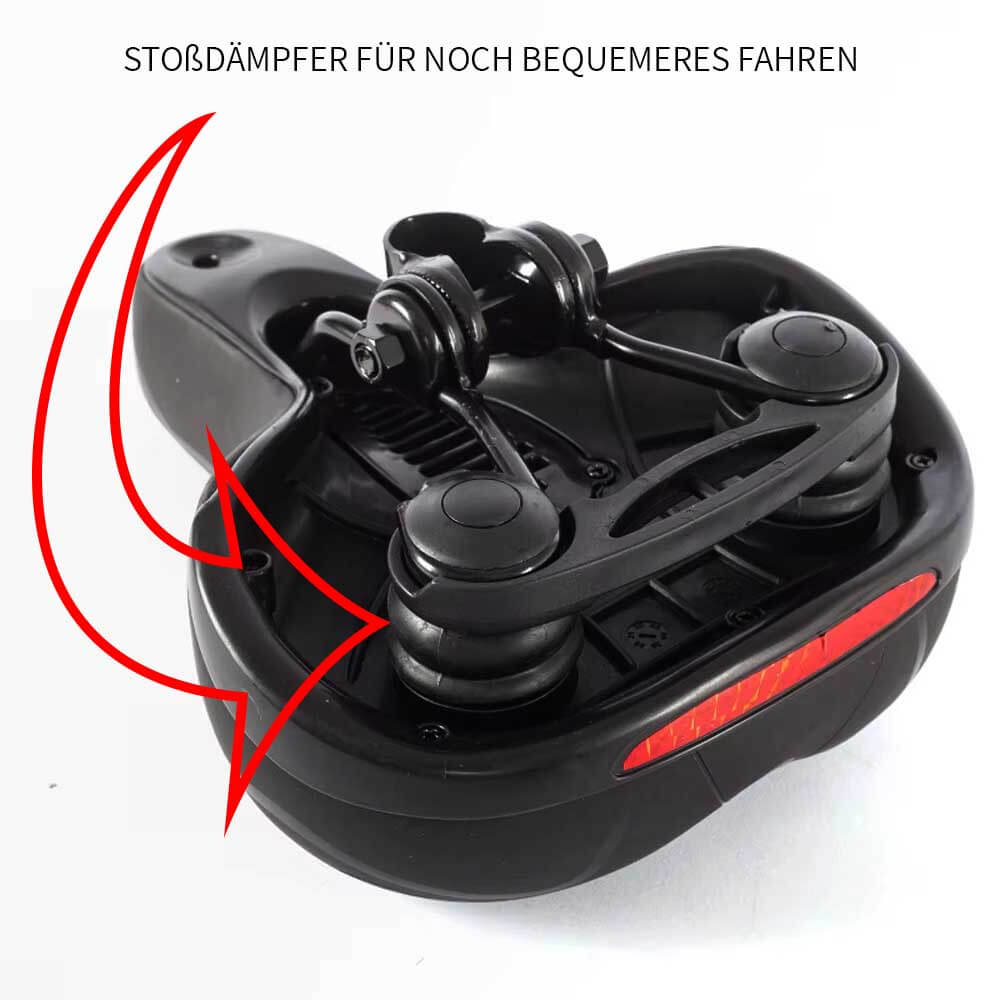 Fahrradsattel Stoßdämpfer für bequemes Fahrrad fahren für Damen