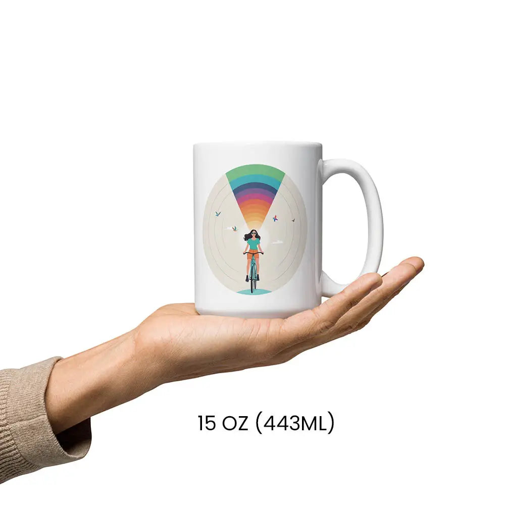 Stilvolle Fahrrad-Kaffeetassen in hochwertiger Keramik – Perfekt für Radfahrer und Kaffee-Enthusiasten.