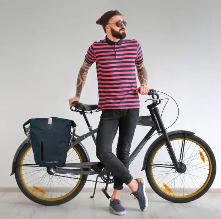 grüne fahrradtasche groß