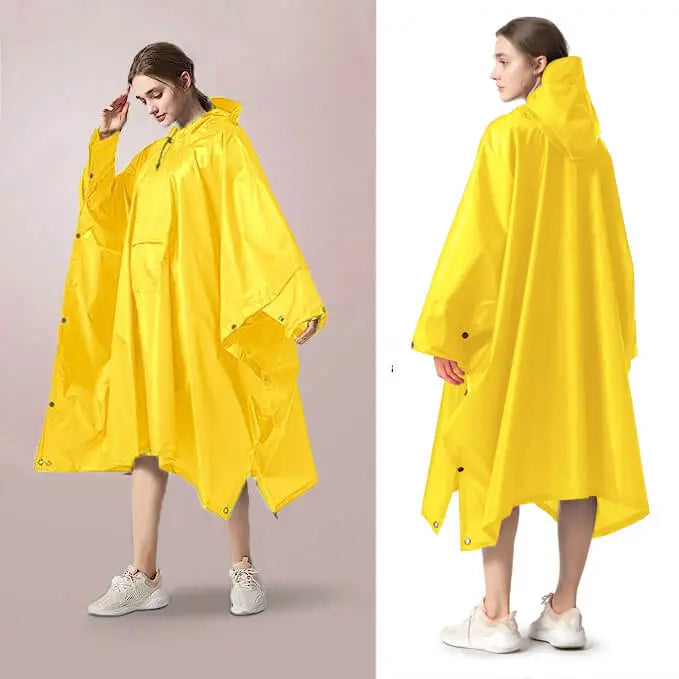 Fahrrad Regencape Herren und Damen XXL - 3in1