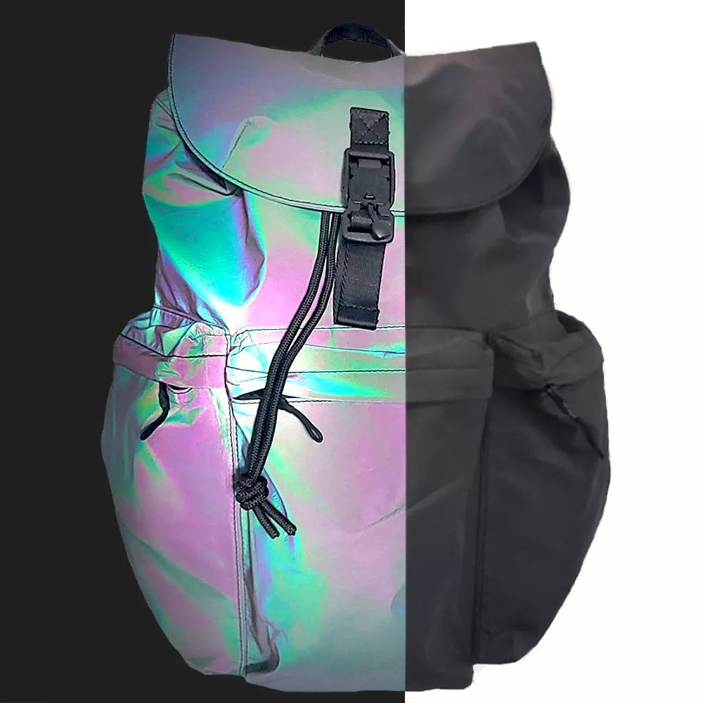 reflektierender Rucksack holografisch Designer