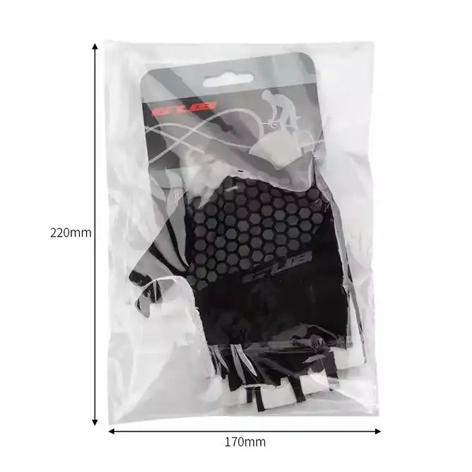 Fahrradhandschuhe verpackt
