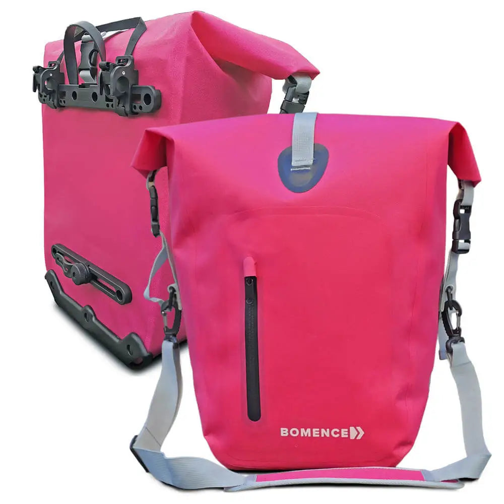 fahrradtasche red cycling products Pink Bicycle Bag for rear rack
