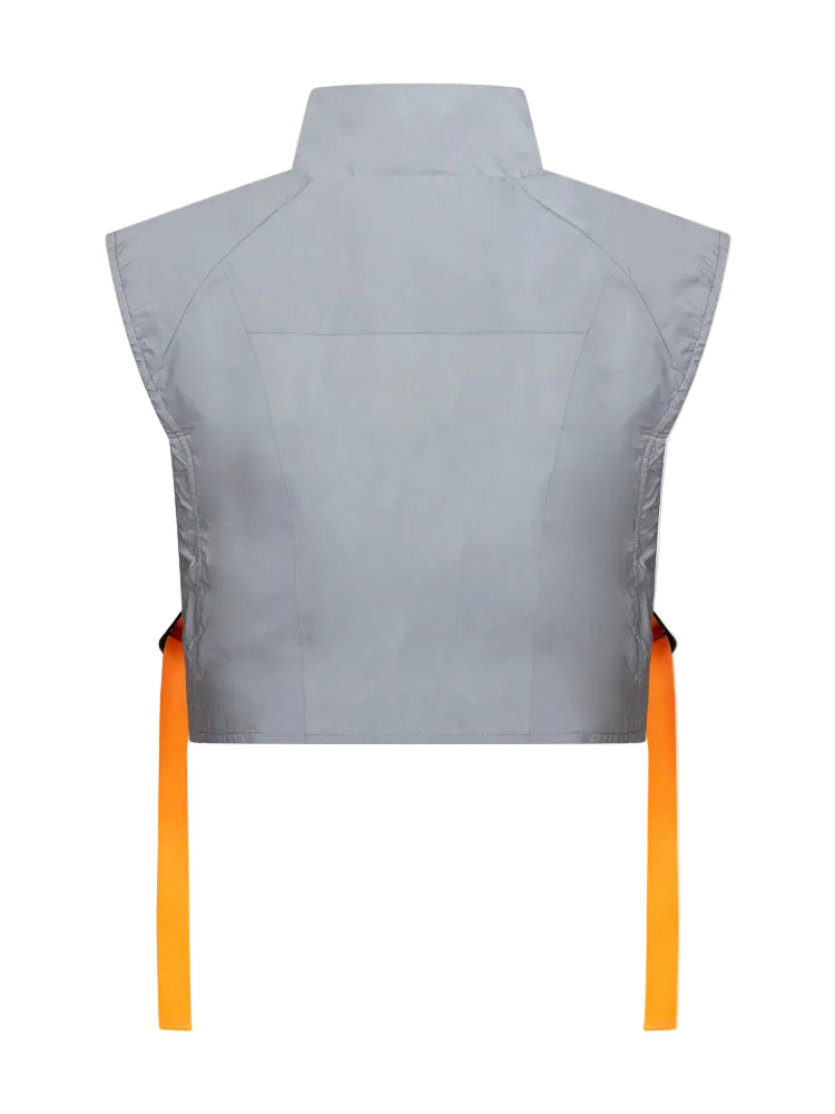 Reflektierende Fahrrad Weste hinten Unisex und one size, erweiterbar