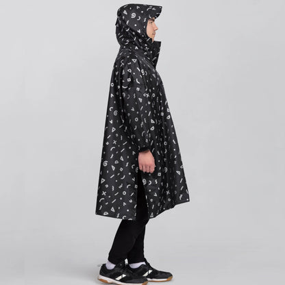 Reflektierender Regenponcho
