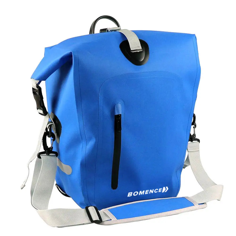 Pink Bicycle Bag for rear rack Bomence stylish pannier bags women