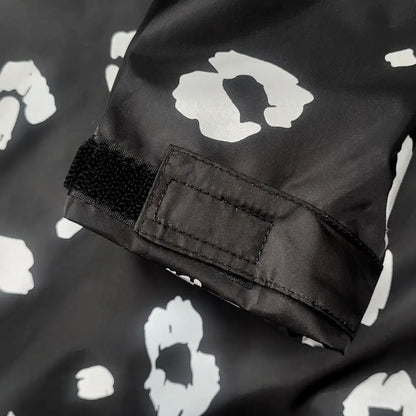 Regenponcho mit Ärmeln und Klett