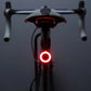 Fahrradrücklicht LED Kreis Rot Hinten Sattel Fahrrad Rund