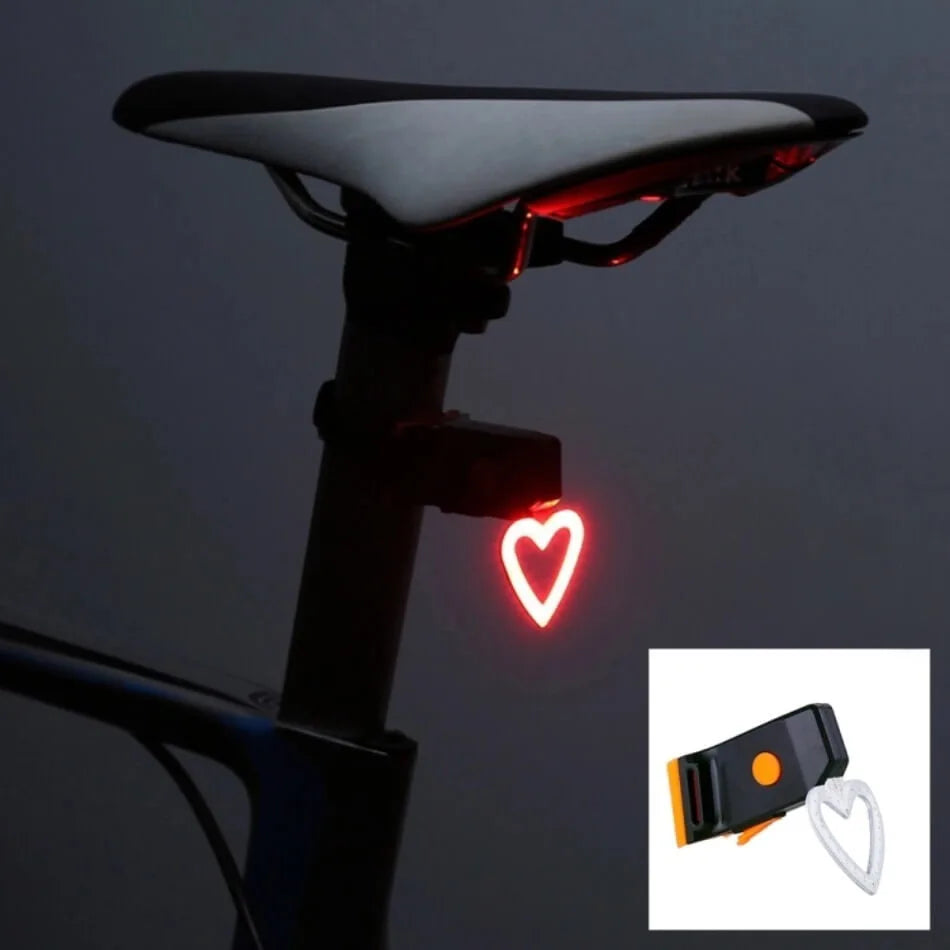 Led-Fahrrad-Rücklicht, wiederaufladbar usb Lampa Smart Logic