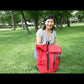 Ultra lightweight Backpack Red - Bomence Baseline Bicycle Backpack